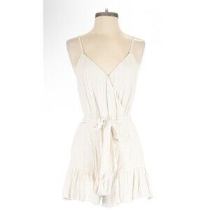 AMERICAN EAGLE Short and Sweet Romper 100% Cotton Size Medium MINIMALIST BEACH